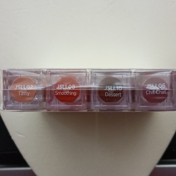 JOAH LONGWEAR LIP COLOR 4 Pack tasty, smoothing, dessert, chit chat NEW - Picture 6 of 7